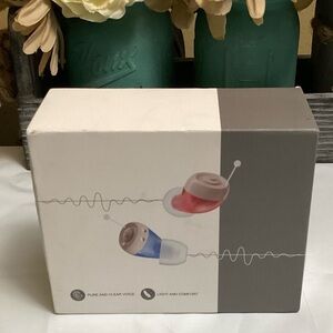 Hearing AID Model JH-A490 OTC Dual In-Ear  Rechargeable Pair Brand New
